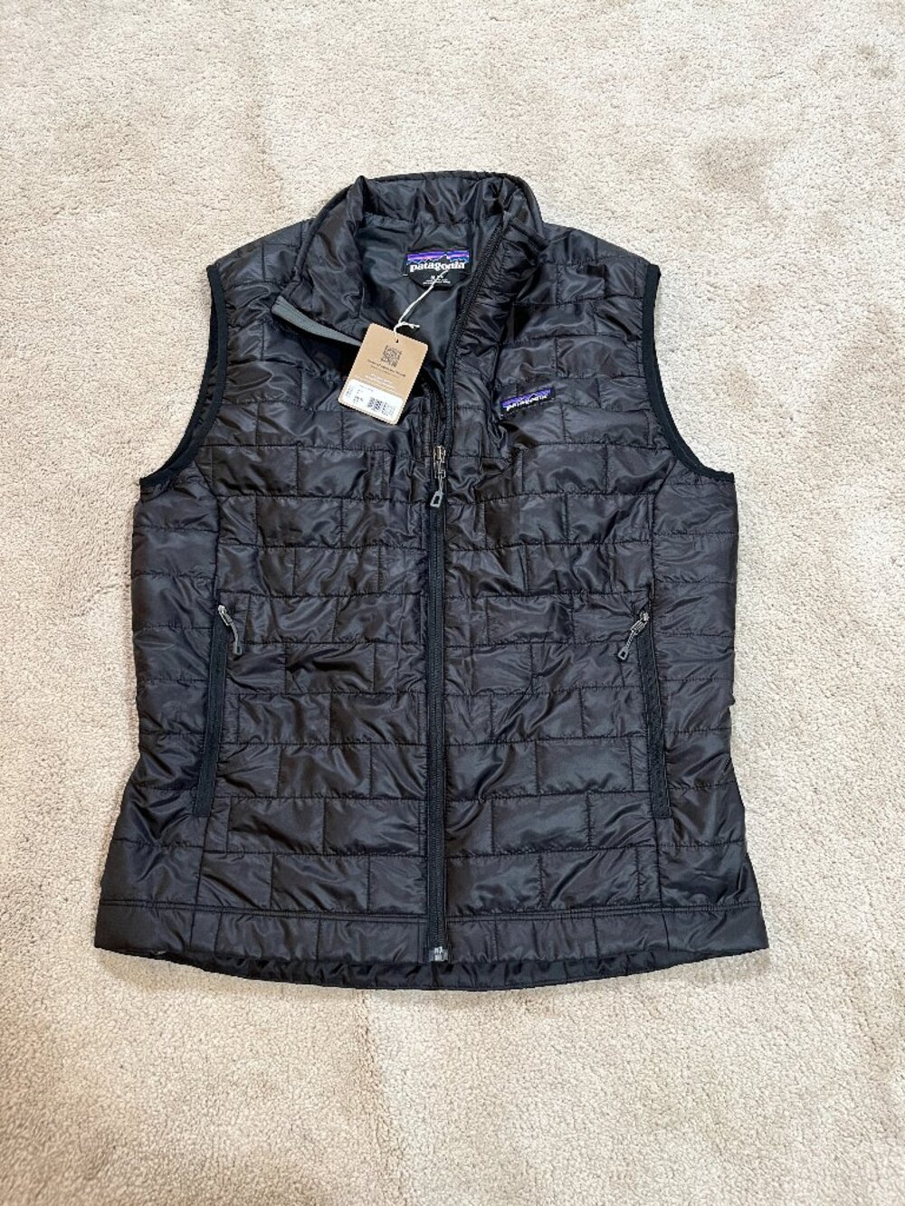 New NWT Patagonia Nano Puff Insulated Vest - Mens Medium Black